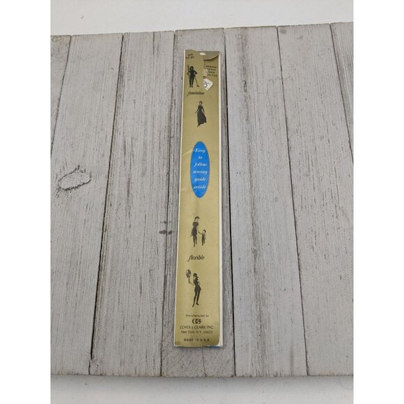 Vintage J&P Coats Dress or Neck Metal Zipper 12" Forest Green 61-A - Picture 4 of 4